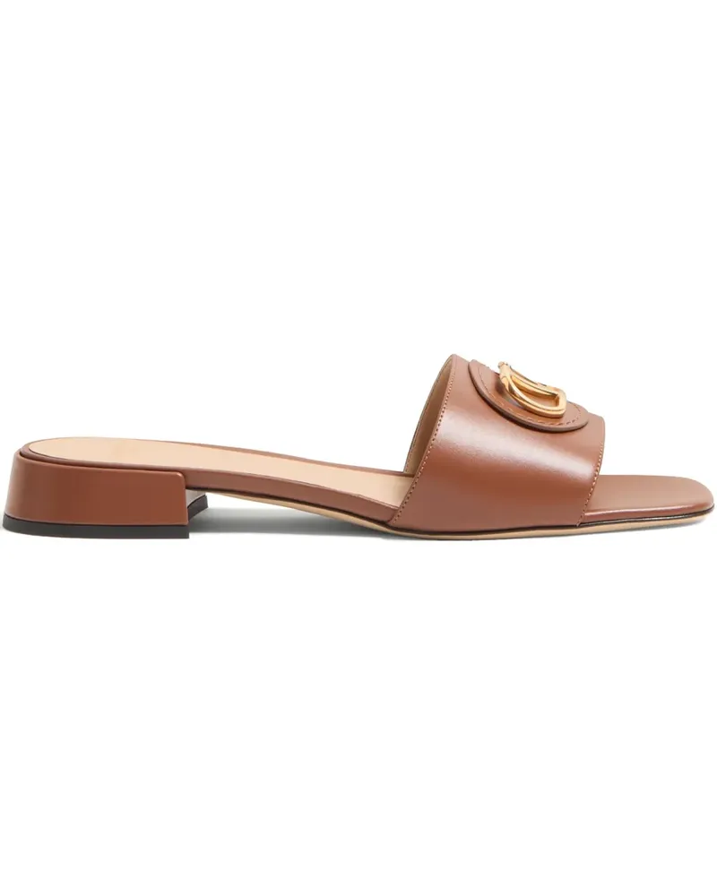 Valentino Garavani VLogo Signature Sandalen 20mm - Braun Braun