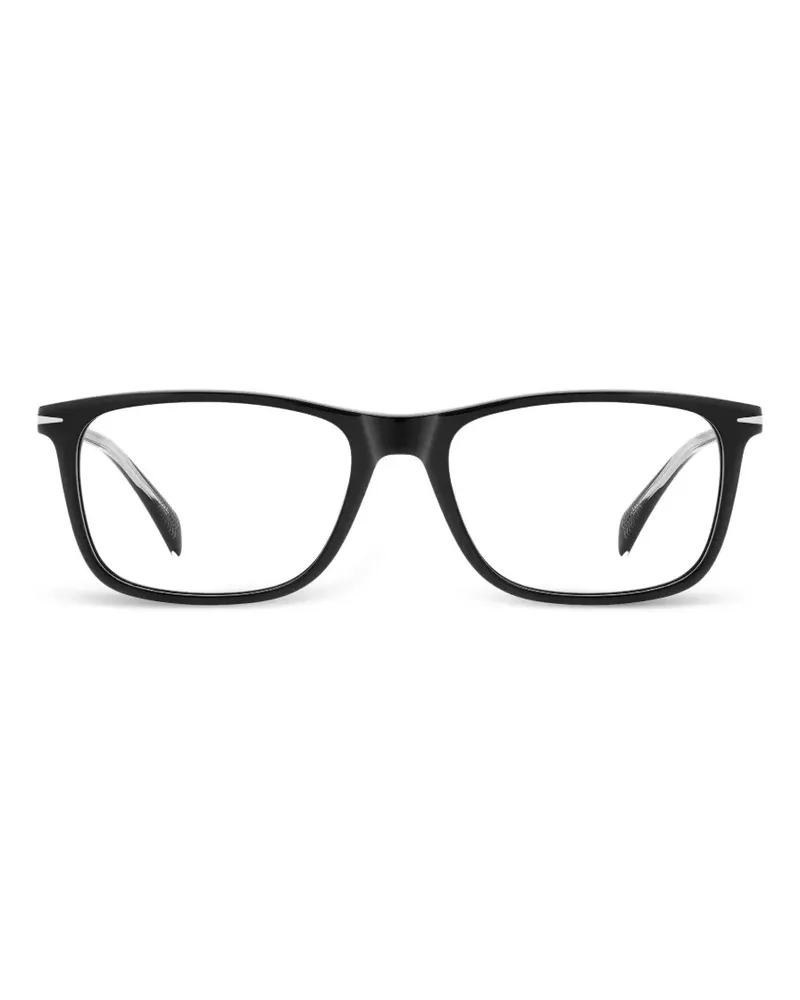 EYEWEAR by DAVID BECKHAM Brille mit eckigem Gestell - Schwarz Schwarz