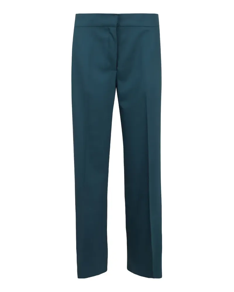 Gianluca Capannolo Gerade Hose mit Bügelfalten - Blau Blau