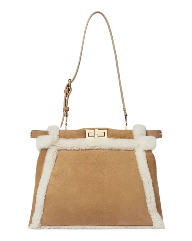 Fendi My Peekaboo® medium bag - Nude Nude