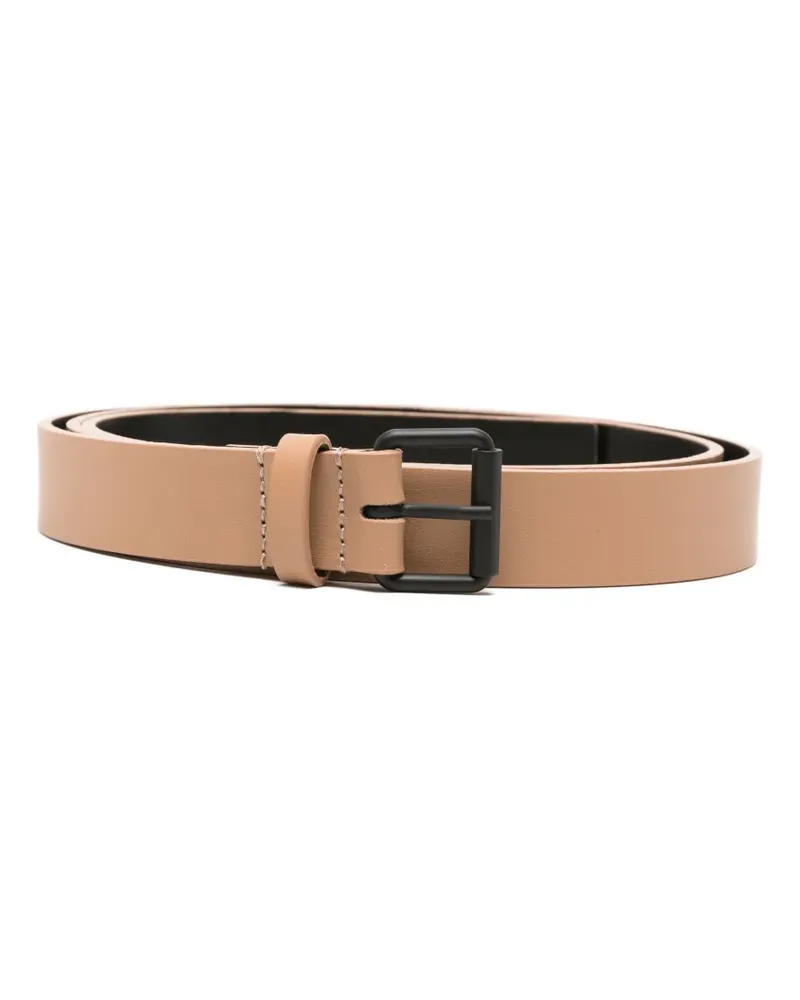 Sofie D'Hoore leather buckle belt - Nude Nude