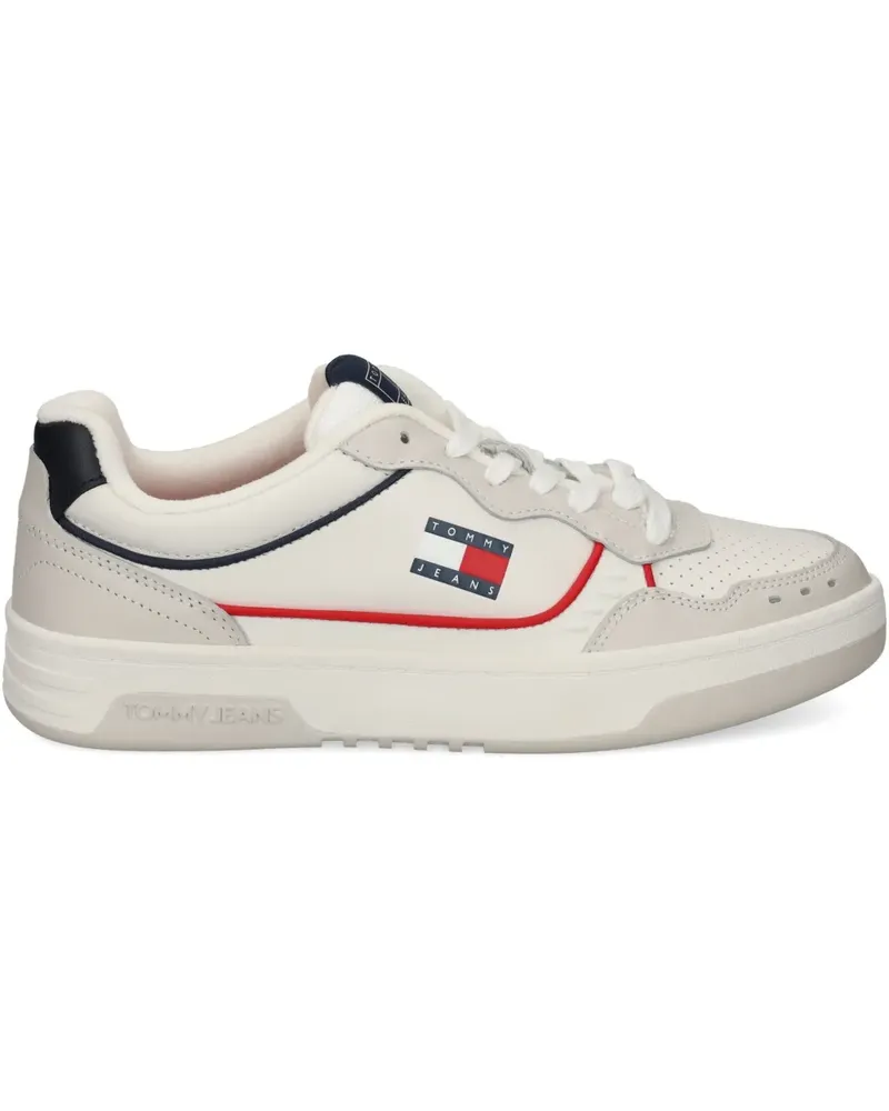 Tommy Hilfiger Sneakers mit Logo - Weiß Weiß