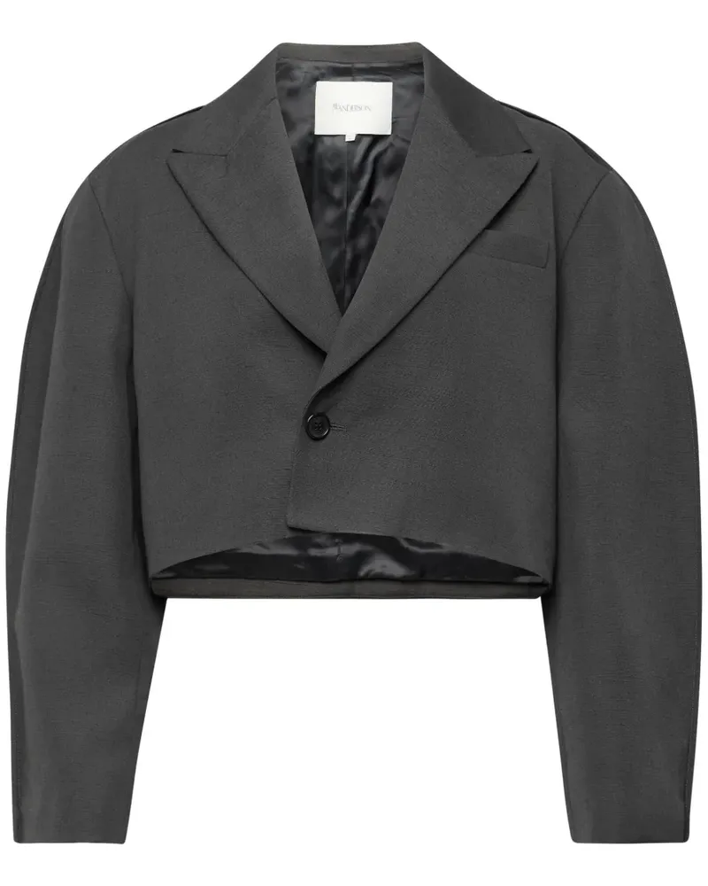 J.W.Anderson Cropped-Sakko - Grau Grau