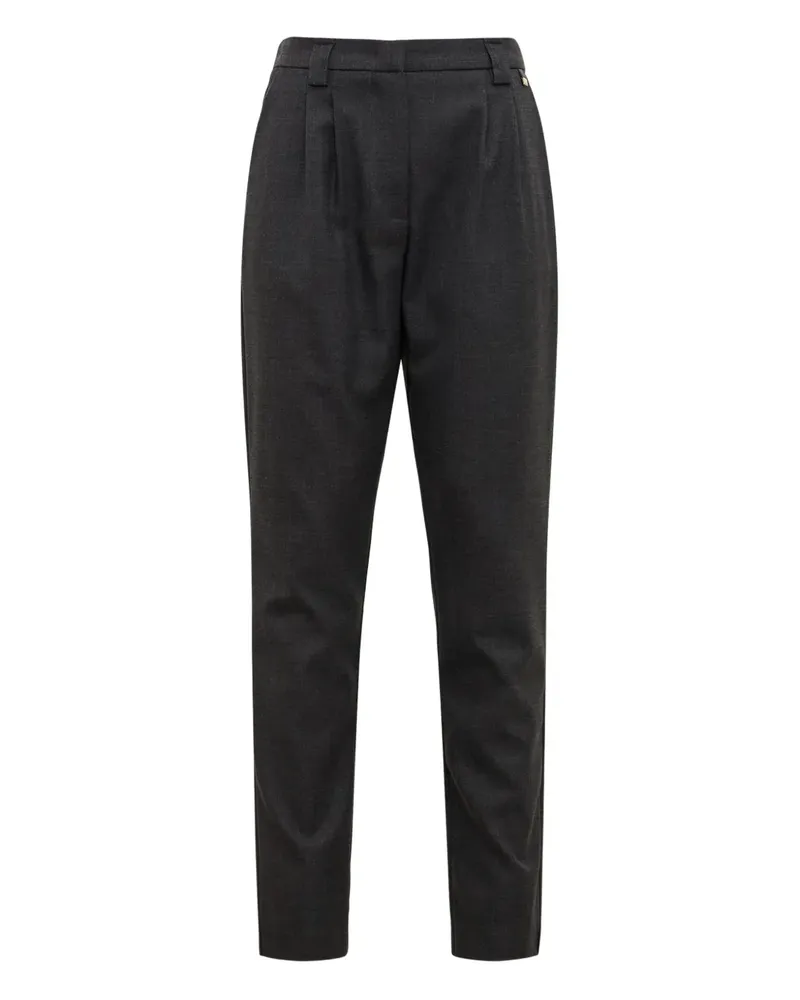 Herno Plissierte Hose - Grau Grau