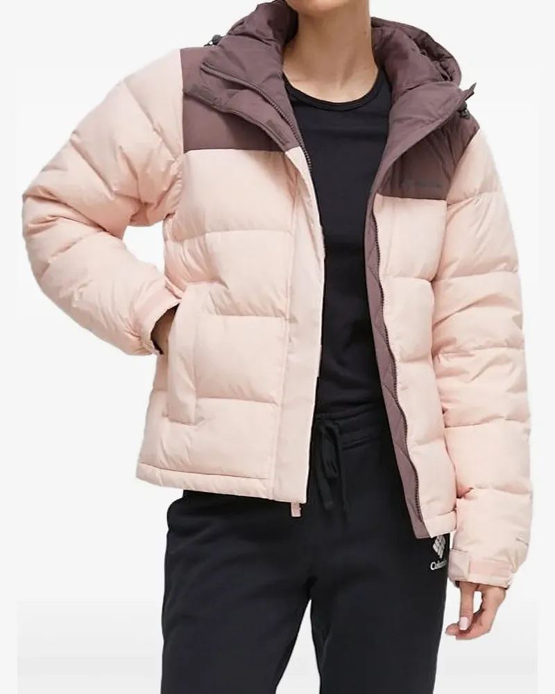Columbia Sportswear Company Gefütterte Jacke mit Logo-Print - Rosa Rosa
