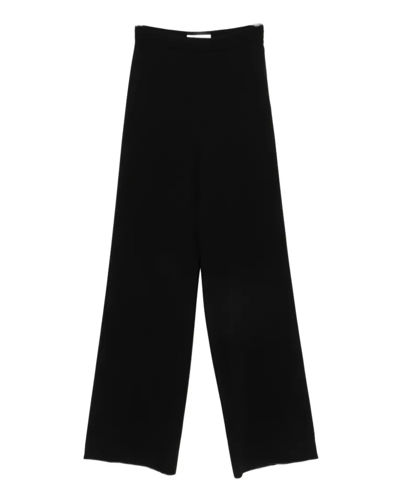 Max Mara zip-fastening palazzo pants - Schwarz Schwarz
