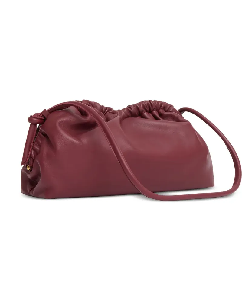 Mansur Gavriel Clutch aus Lammleder mit Kordelzug - Rot Rot