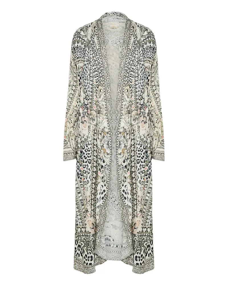 Camilla Marble Heaven cardigan - Grau Grau