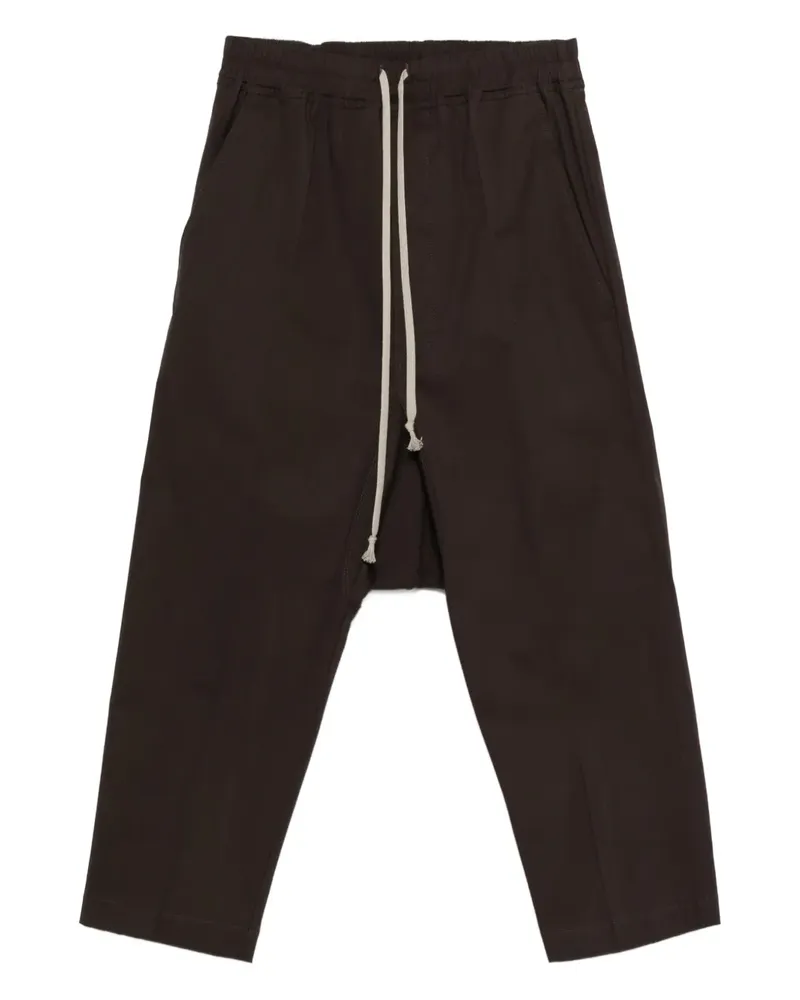 Rick Owens Jogginghose im Cropped-Design - Braun Braun