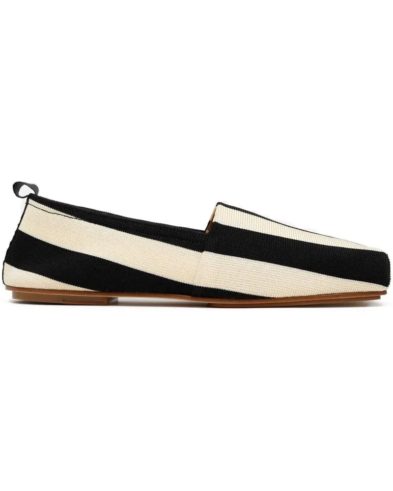 Jacquemus Gestreifte The Carré Espadrilles - Nude Nude