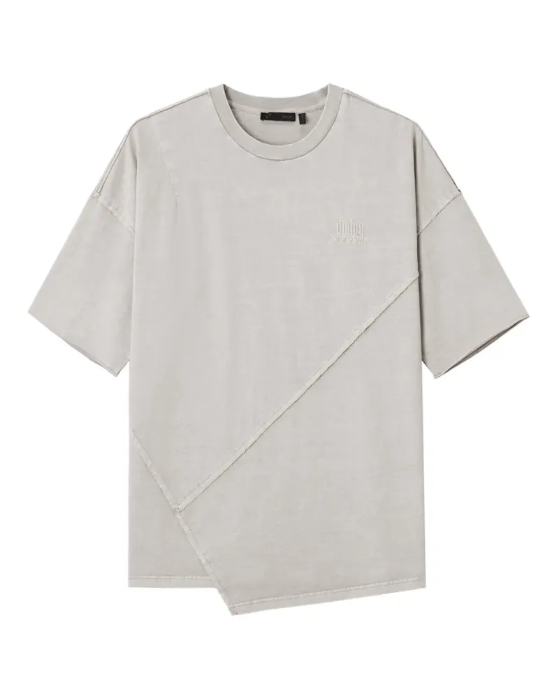 FIVE CM Ungesäumtes T-Shirt mit Einsätzen - Nude Nude