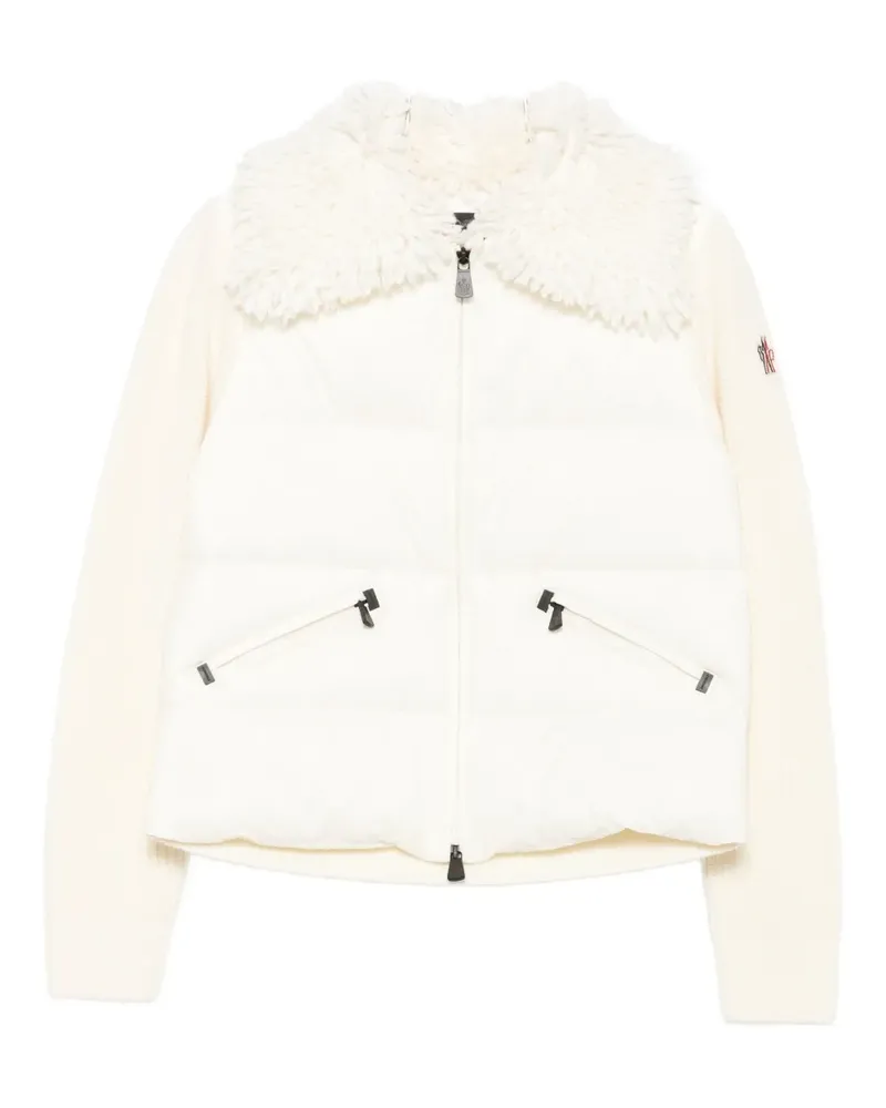 Moncler Jacke mit Pelzkragen - Schwarz Schwarz