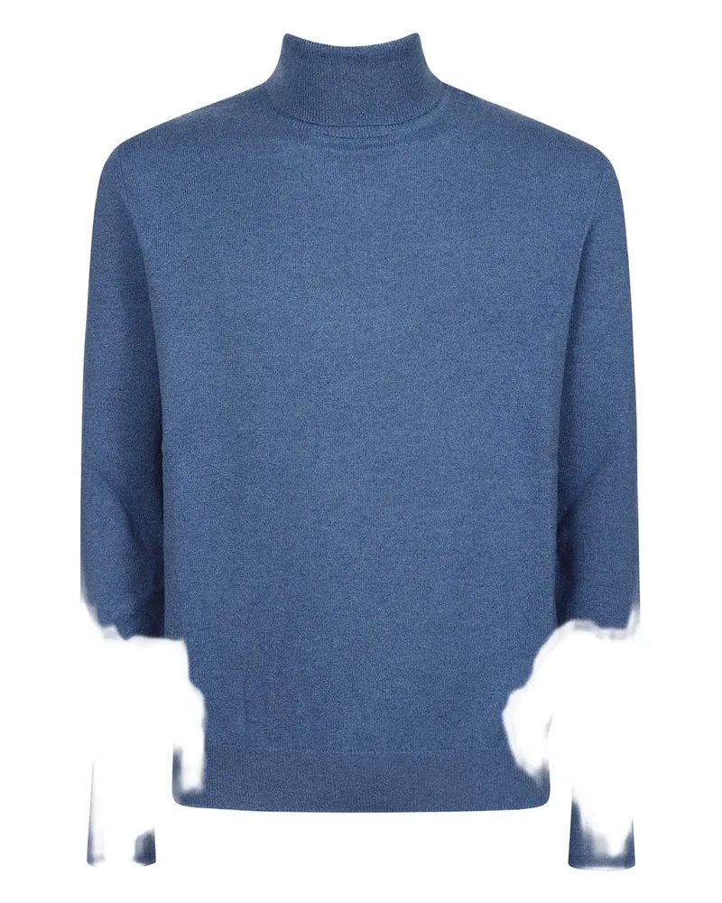 Ballantyne roll-neck jumper - Blau Blau