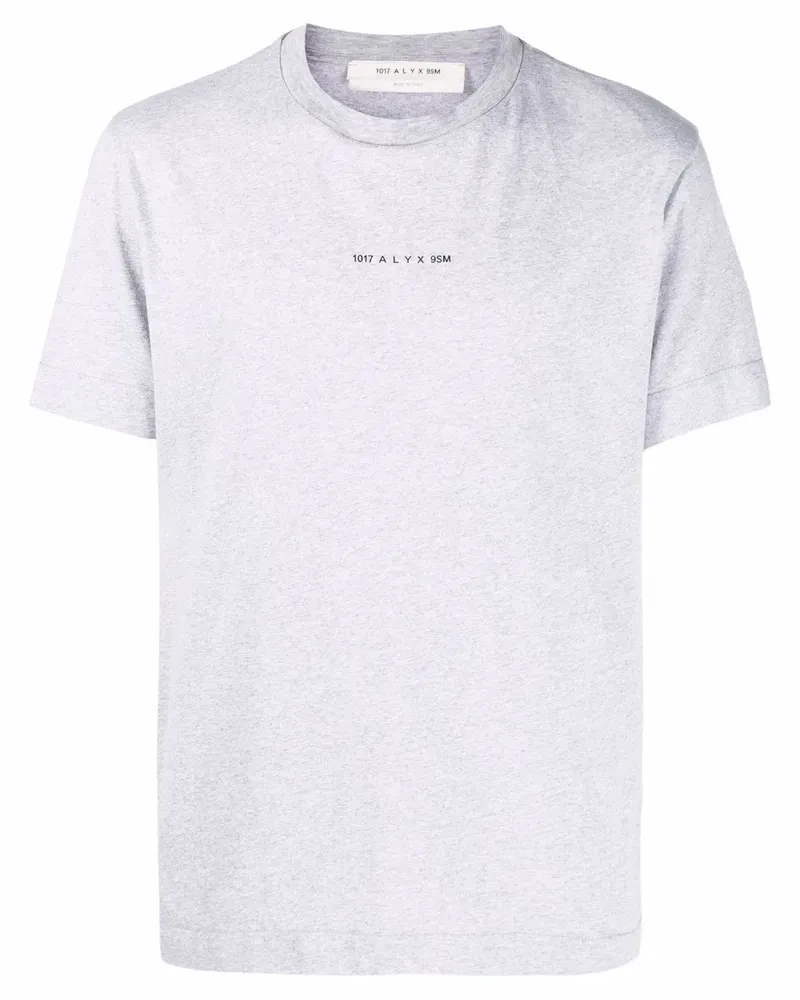 1017 ALYX 9SM T-Shirt mit grafischem Print - Grau Grau