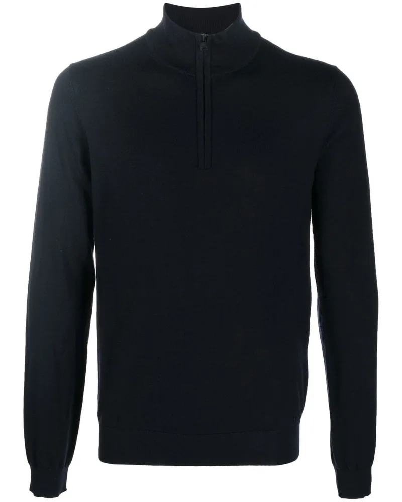 HUGO BOSS Pullover mit Rollkragen - Blau Blau