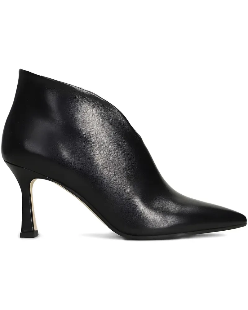 Julie Dee Stiefel mit spitzer Kappe - Schwarz Schwarz