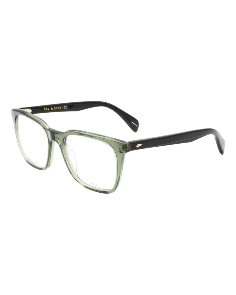 Rag & Bone Brille mit eckigem Gestell - Grün Grün