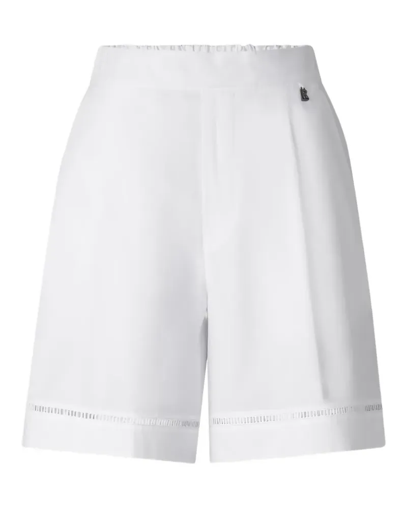 Bogner Sunny Shorts mit Lochstickerei - Weiß Weiß