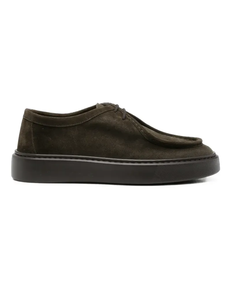 Doucal´s Segelschuhe aus Wildleder - Grün Grün