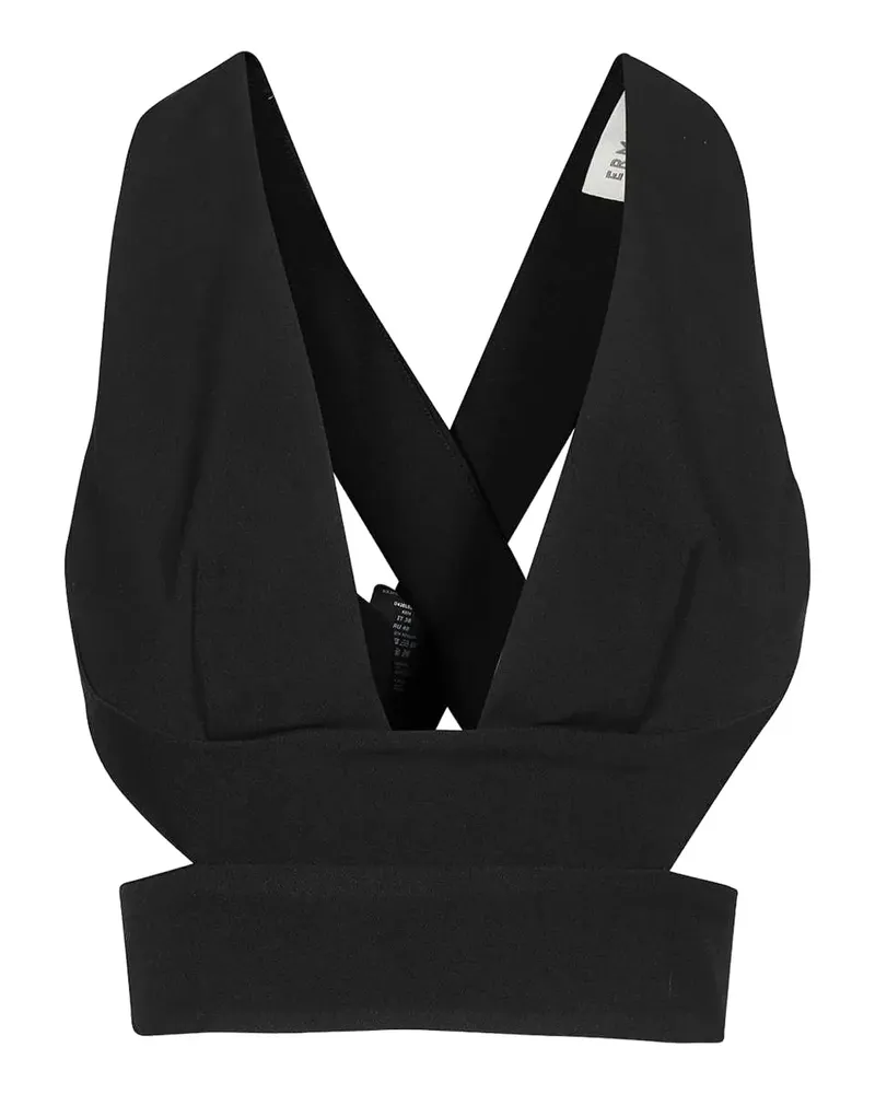 Ermanno Scervino cross-back tank top - Schwarz Schwarz