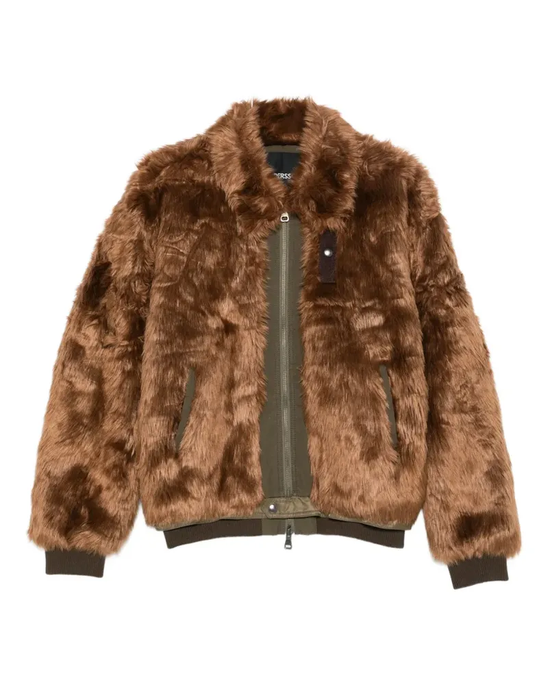 Andersson Bell Bomberjacke aus Faux Fur - Braun Braun