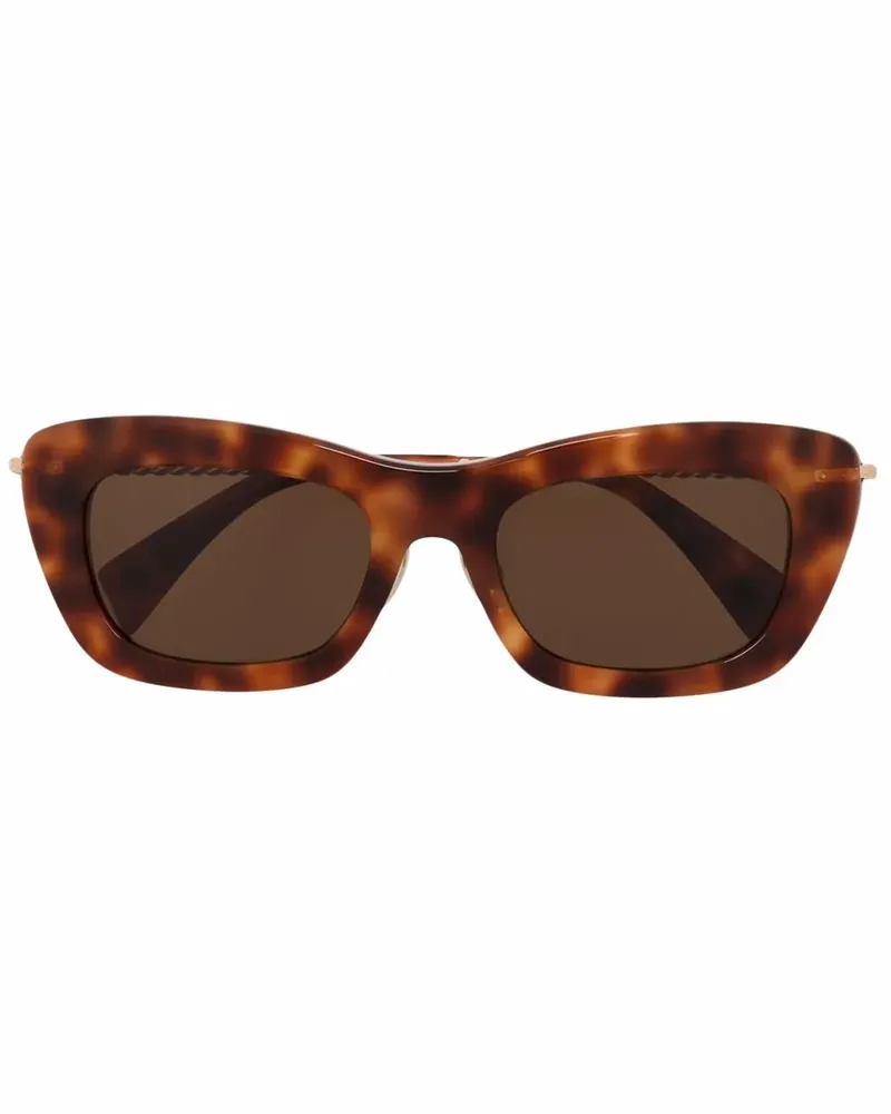 Lanvin Cat-Eye-Sonnenbrille in Schildpattoptik - Braun Braun