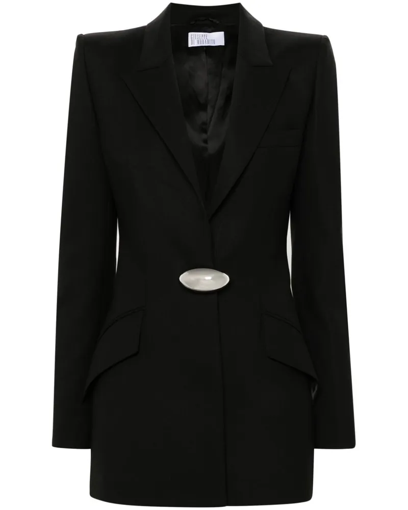 Giuseppe di Morabito Blazer mit Broschenapplikation Schwarz