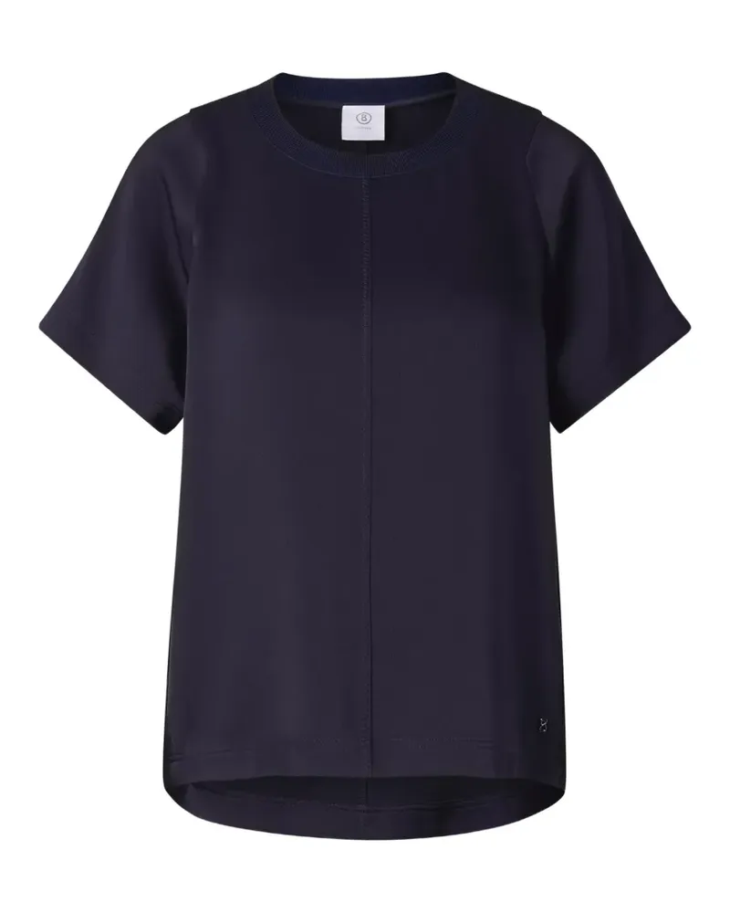 Bogner Dakota T-Shirt aus Satin-Krepp - Blau Blau