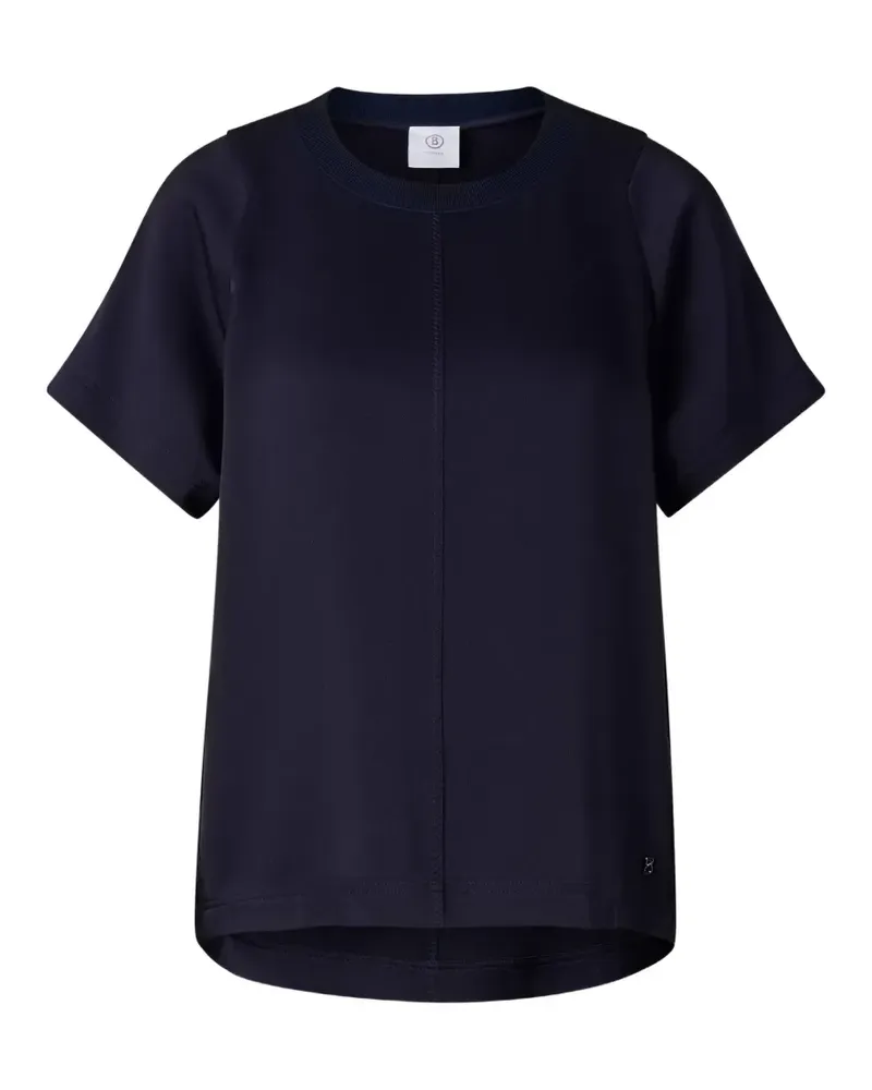 Bogner Dakota T-Shirt aus Satin-Krepp - Blau Blau