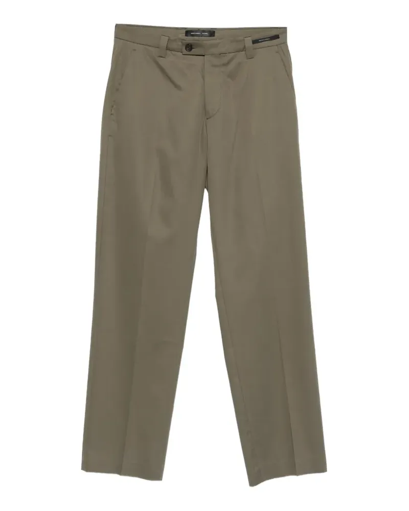 MICHAEL COAL pressed-crease trousers - Grün Grün