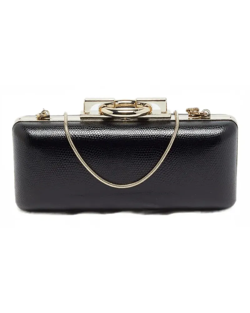 Diane von Furstenberg Sutra Clutch - Schwarz Schwarz