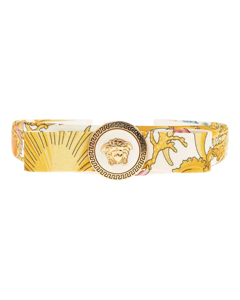 Versace Underwater Barocco Gianni Ribbon Haarreif - Gelb Gelb