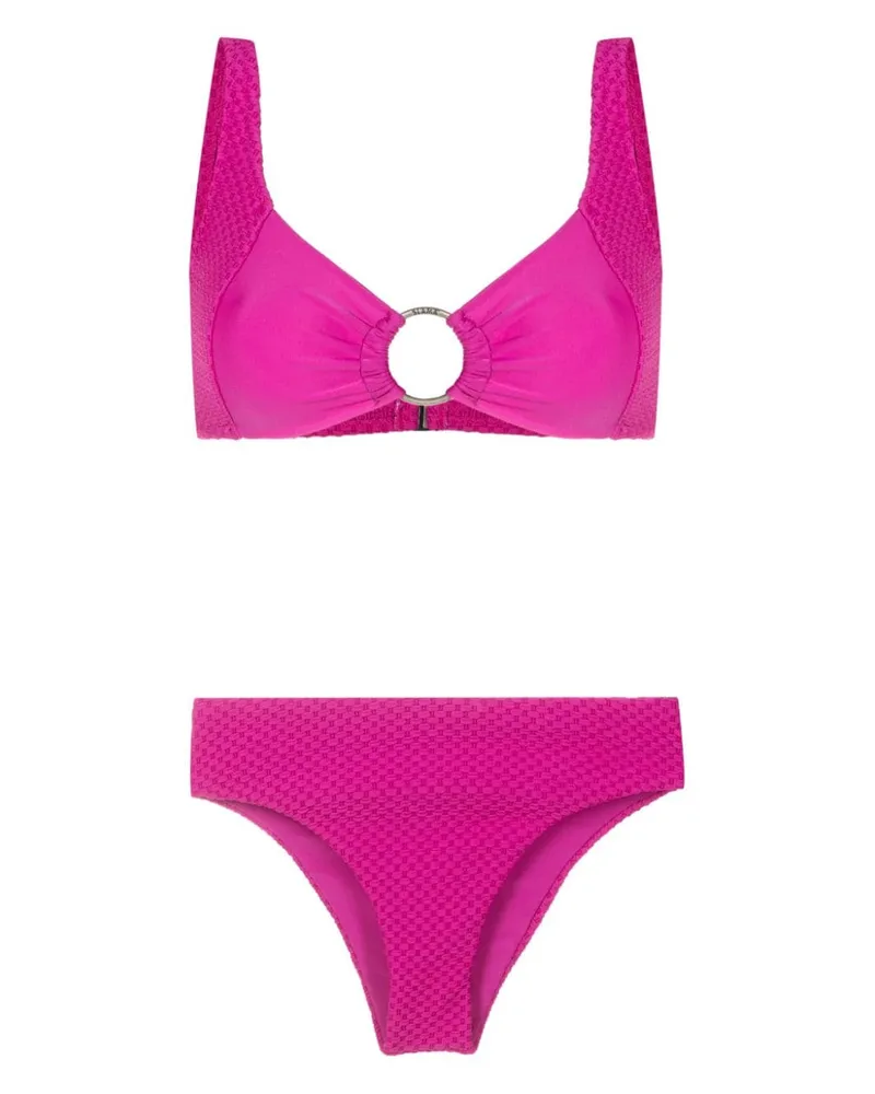 Amir Slama Verziertes Bikinioberteil - Rosa Rosa