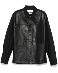 Jil Sander Sea Island Jeanshemd Schwarz