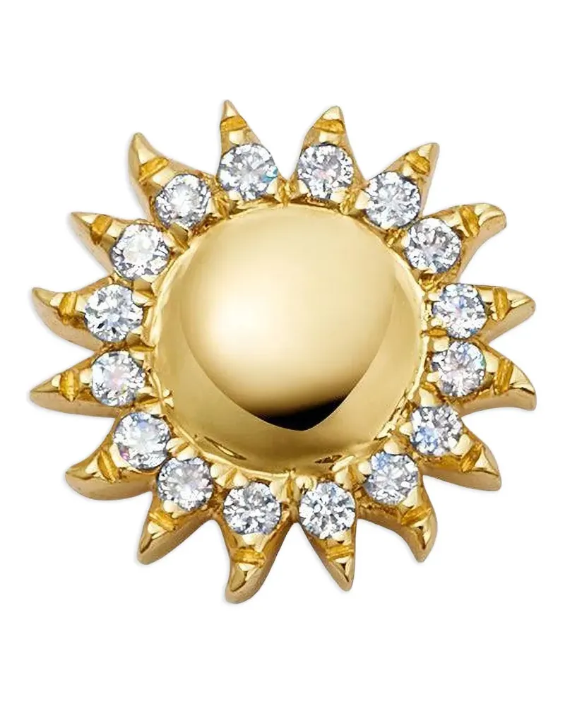 Loquet Sunshine diamond locket charm - Gold Gold