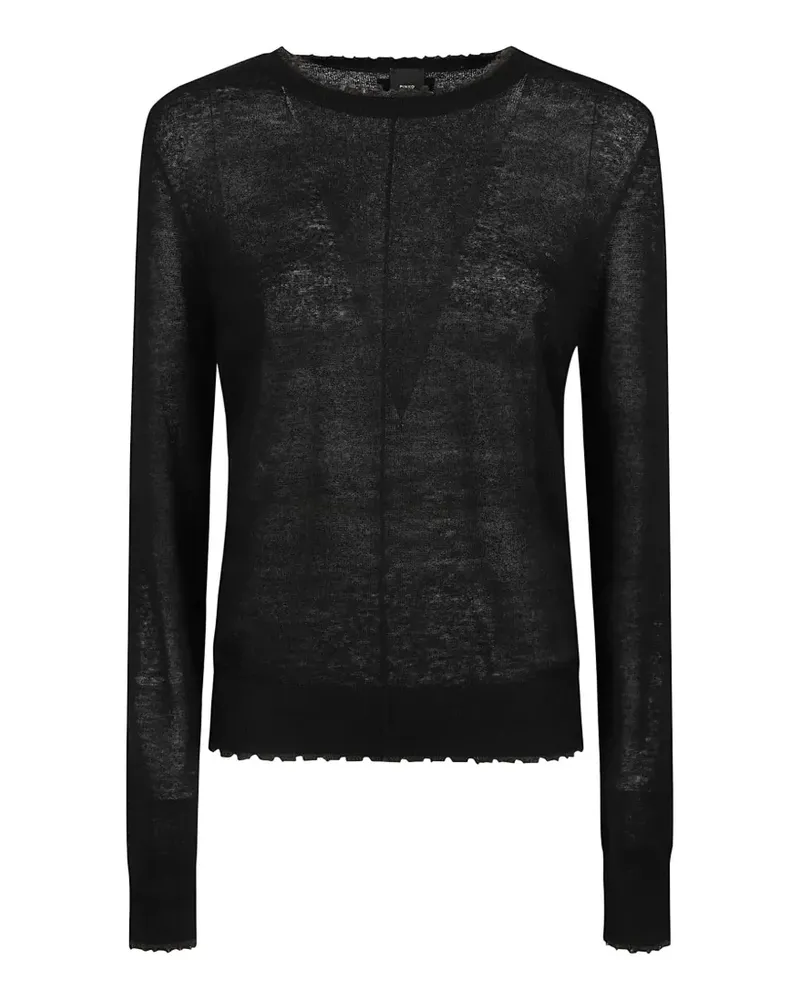 Pinko lightweight wool and cashmere sweater - Schwarz Schwarz