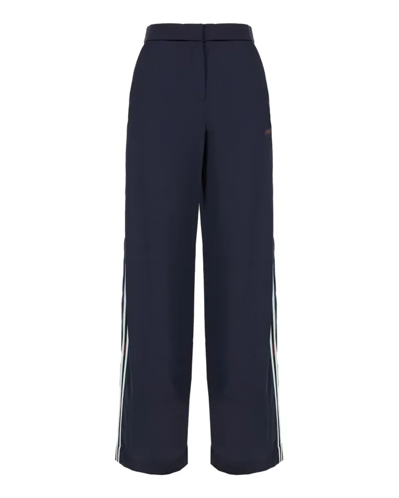 OFF-WHITE stripe trousers - Blau Blau