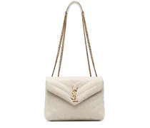 Kleine Loulou Schultertasche - Nude