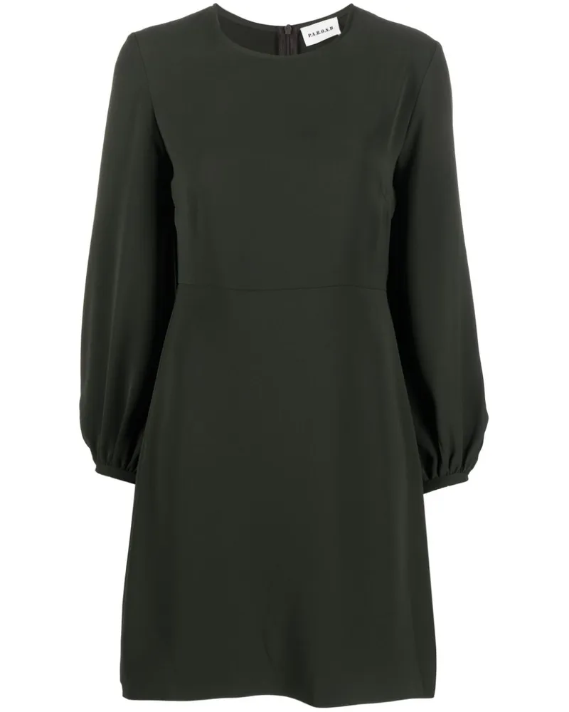 P.A.R.O.S.H. P.A.R.O H. Minikleid mit Ballonärmeln - Grün Grün