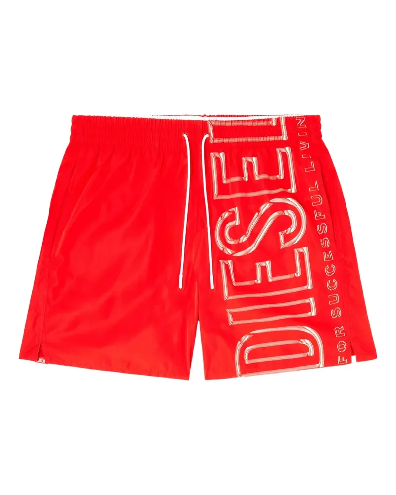 Diesel Soccer-41-D-Core logo swim shorts - Rot Rot