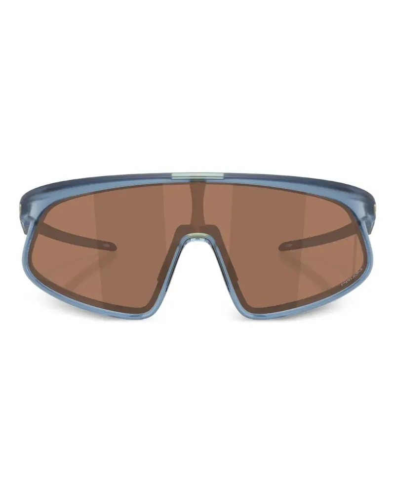 Oakley Sonnenbrille mit eckigem Gestell - Blau Blau