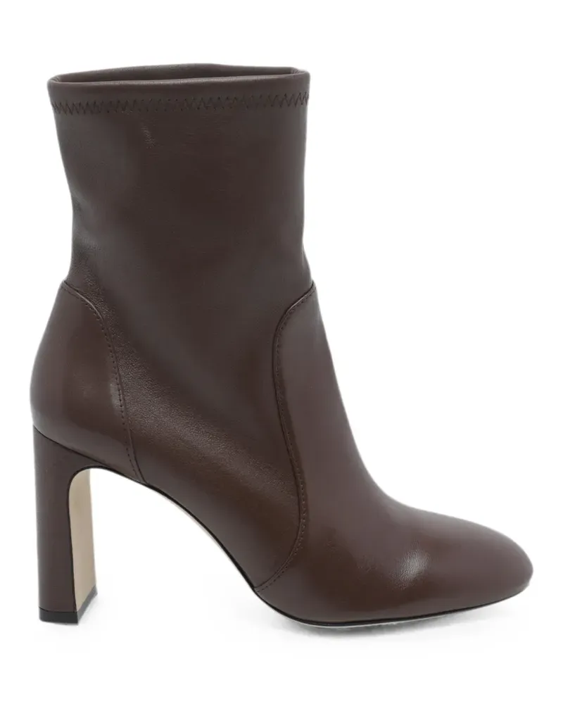Stuart Weitzman Babette Stiefel mit runder Kappe - Braun Braun