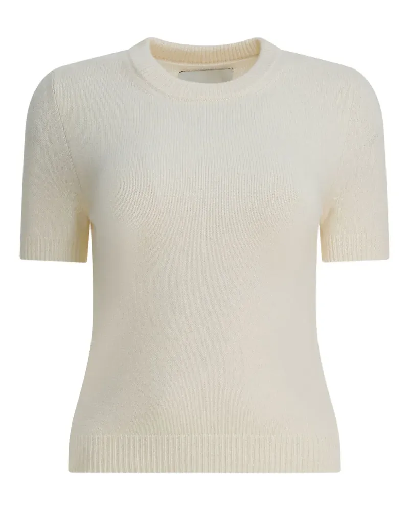 Sa Su Phi Kurzärmeliger Pullover - Nude Nude