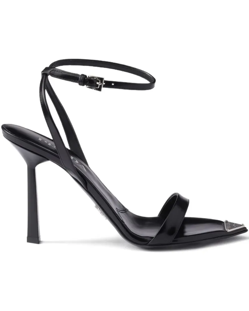 Prada Sandalen 110mm - Schwarz Schwarz