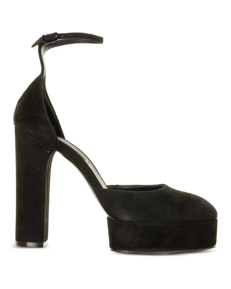 Casadei Pumps mit Knöchelriemen - Schwarz Schwarz