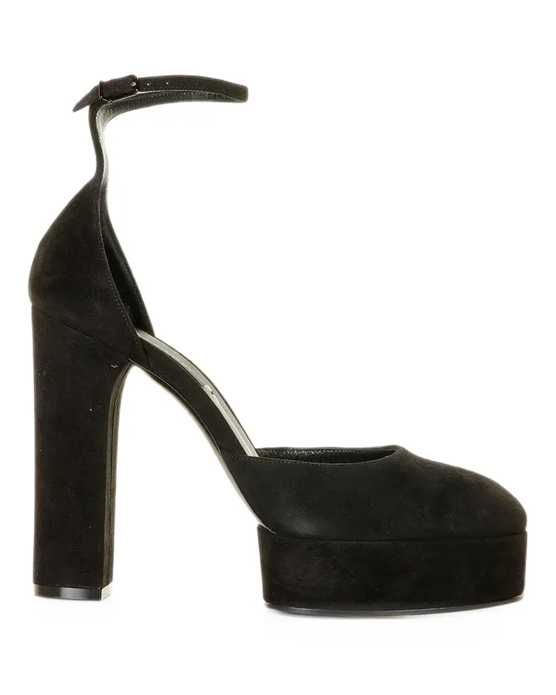 Casadei platform ankle-strap pumps - Schwarz Schwarz