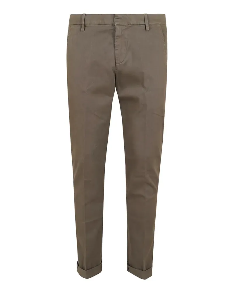 Dondup straight-leg turn-up trousers - Grau Grau