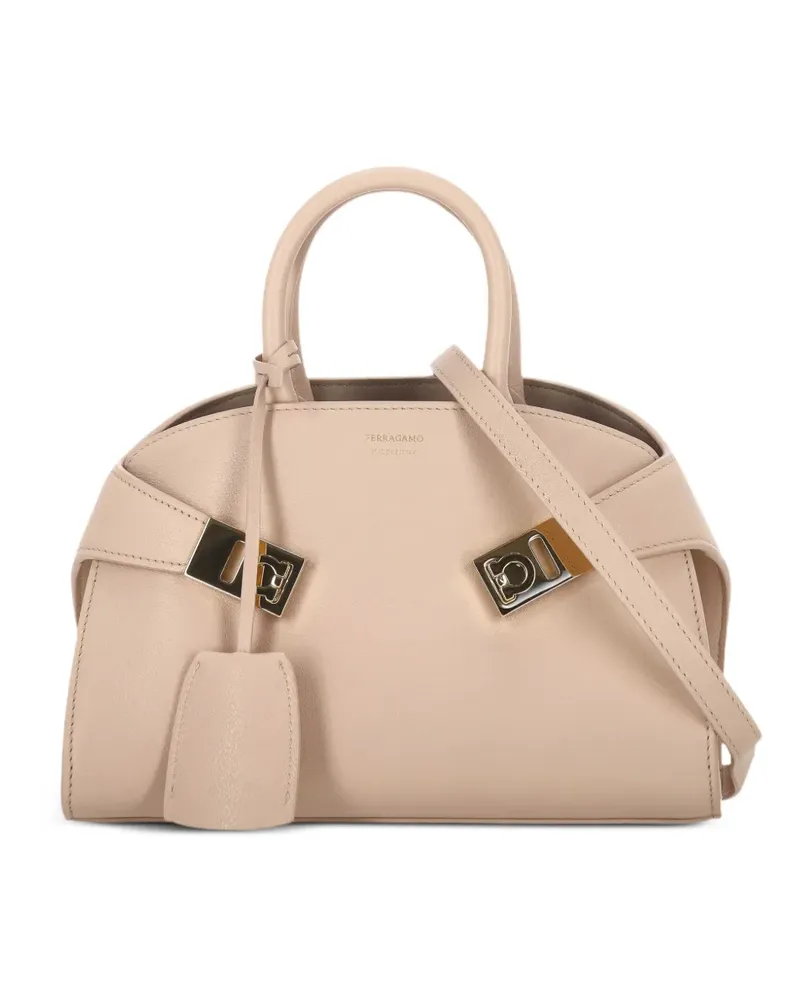 Ferragamo Mini Hug Handtasche - Rosa Rosa