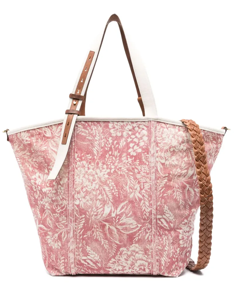 Golden Goose Tote Bag mit Toile de Jouy-Print - Rot Rot