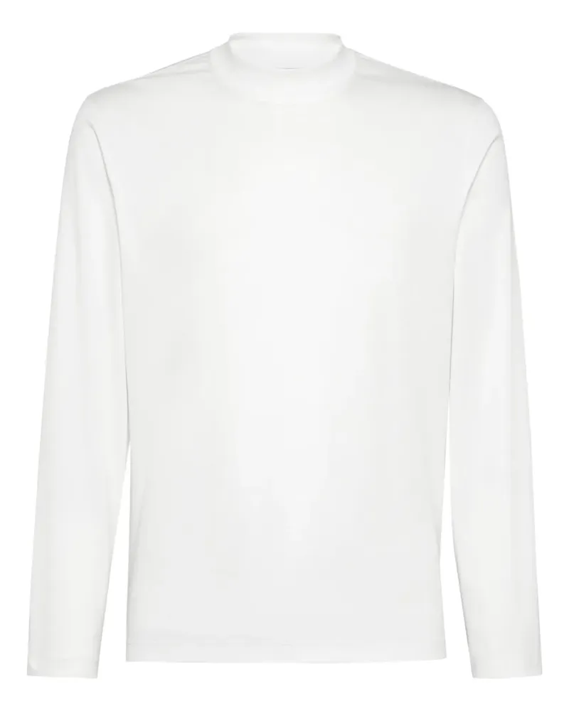 Brunello Cucinelli Klassisches T-Shirt - Weiß Weiß